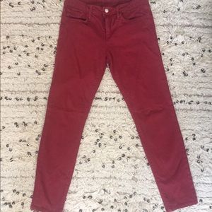 Joe's Skinny Jeans - Wine Red